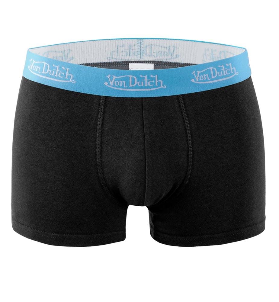 Set di 4 boxer - Nero, Blu, Rosso, Grigio e Bianco