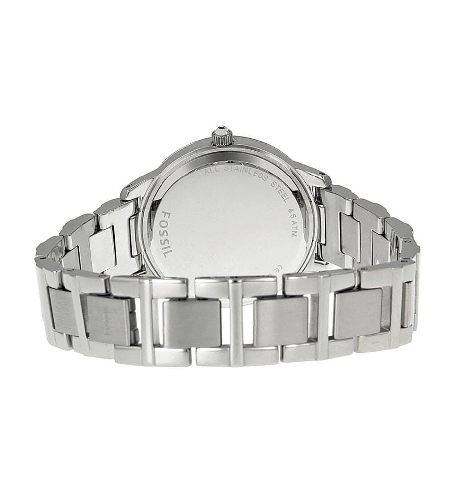 Armbanduhr Glitz - Silber und Weiss