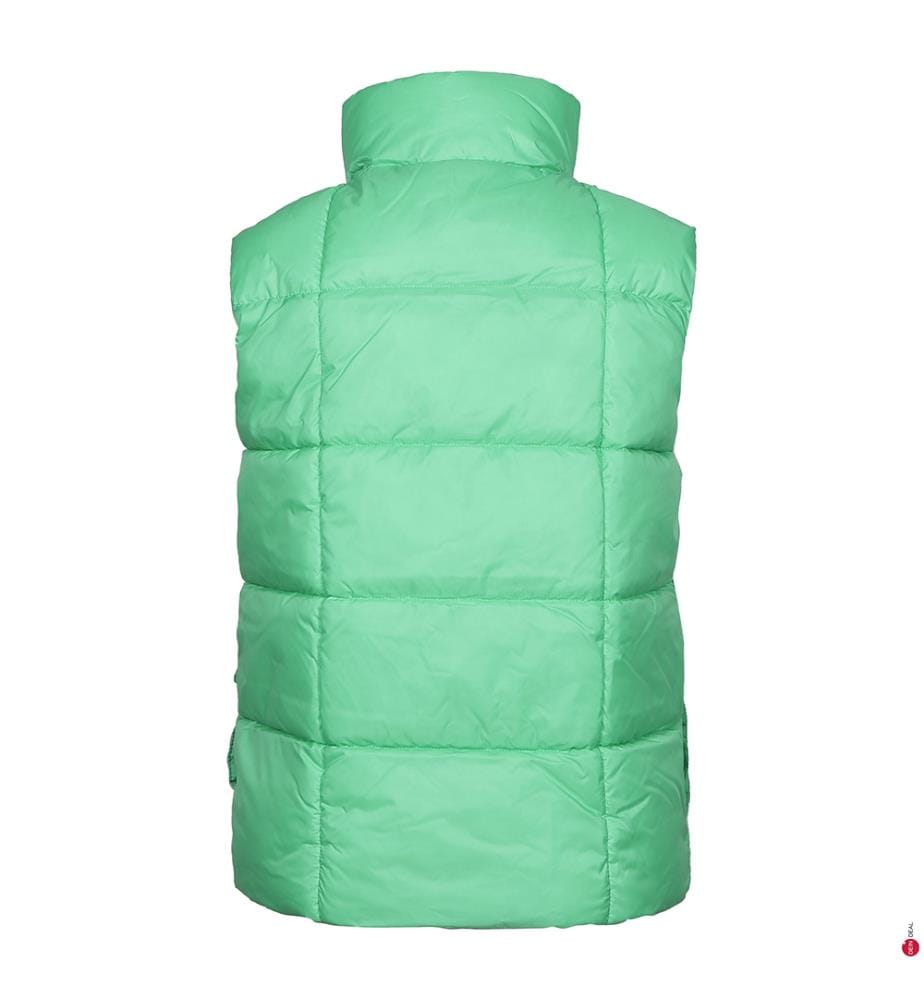 Ärmellose Daunenjacke - Grün