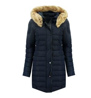 Steppjacke Anieseak Bs - Marinblau