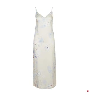 Kleid mit Blumendruck - Putty