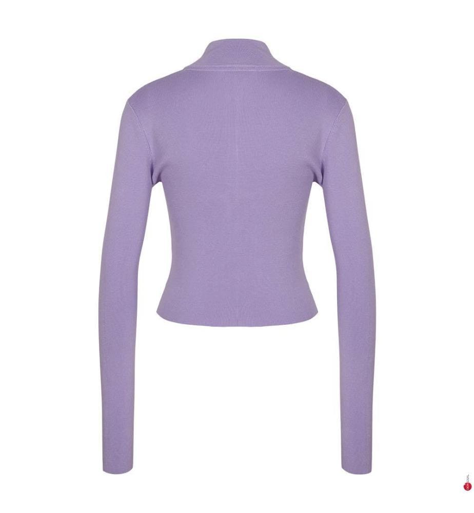 Slim Fit Jacke - Violett