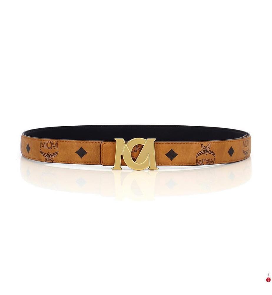 M-Art Ledergürtel - Cognac