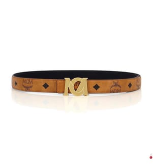 M-Art Ledergürtel - Cognac