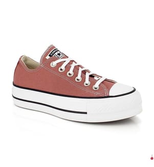 Chuck Taylor All Star Lift Plattform Canvas Turnschuhe - Altrosa