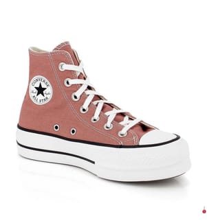 Chuck Taylor All Star Lift Plateau Turnschuhe - Altrosa