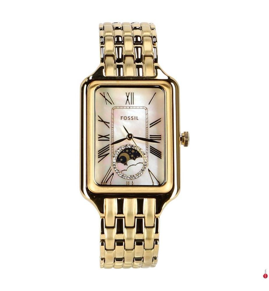 Uhr Raquel Uhrwerk Multifunktion Edelstahl - Gold