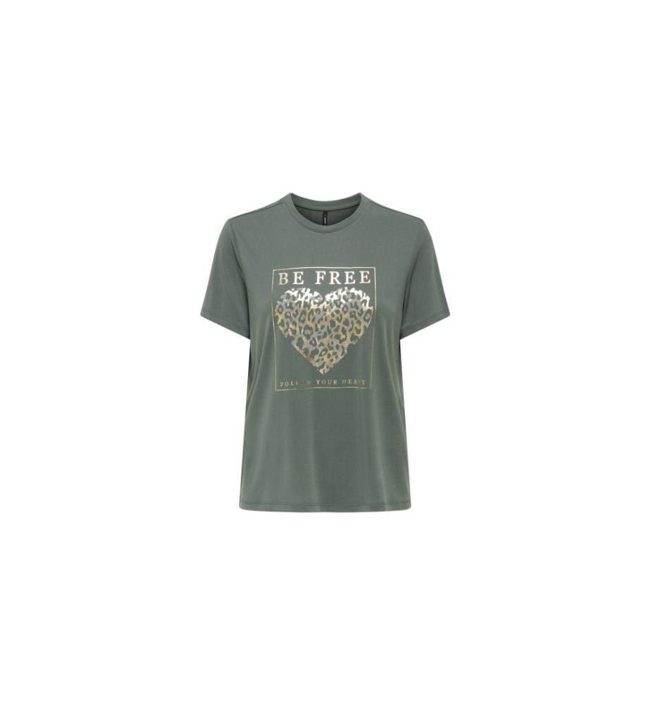 Top - Balsam Green Librarian Heart