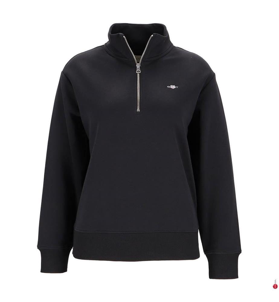 Shield Half Zip Sweater - Schwarz