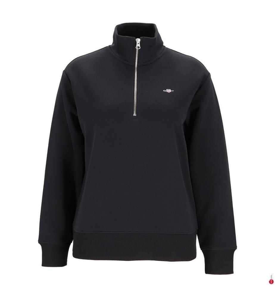 Shield Half Zip Sweater - Schwarz