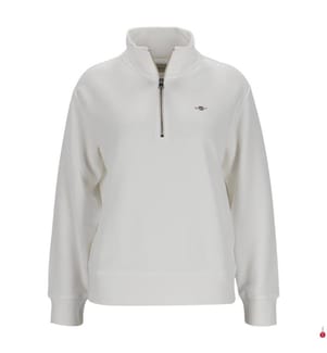 Shield Half Zip Pullover - Ecru / Gebrochenes Weiss
