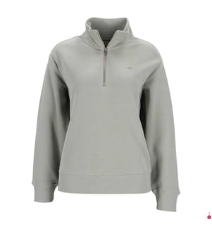 Shield Half Zip Pullover - Verwaschenes Salbeigrün