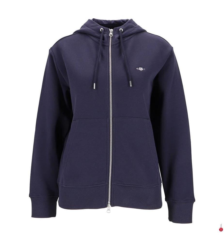 Sweat à capuche zippé Shield - Bleu Marine / Navy