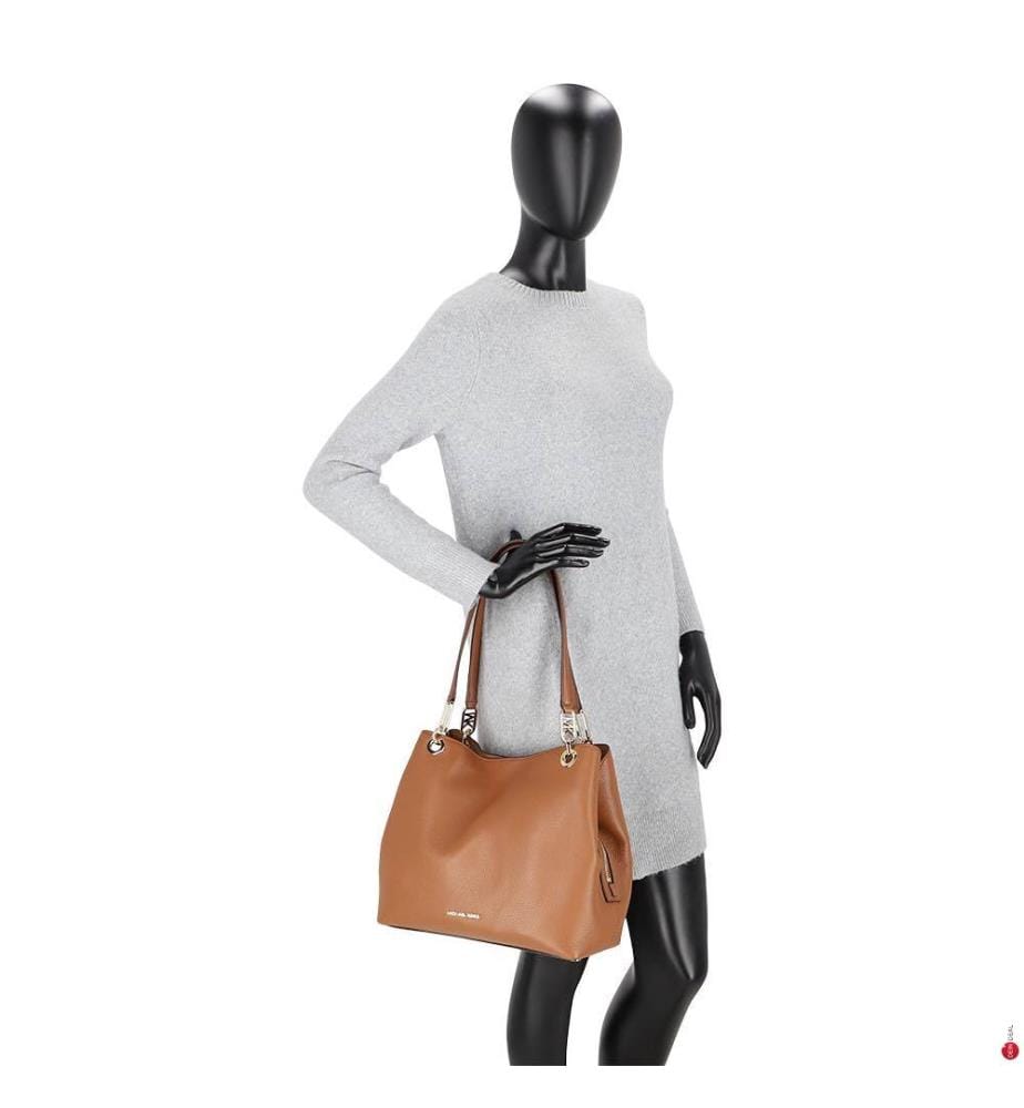 Nolita Schultertasche Medium - Creme