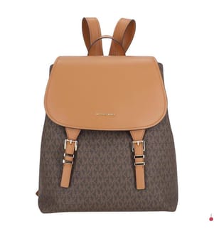 Quinn Rucksack mit magnetischer Frontklappe, Braun/Haselnuss