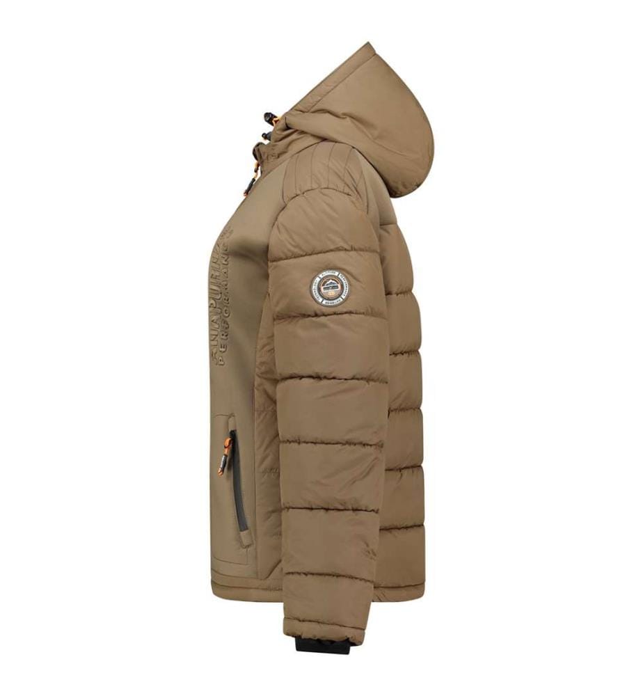 Steppjacke Beachana - Taupe