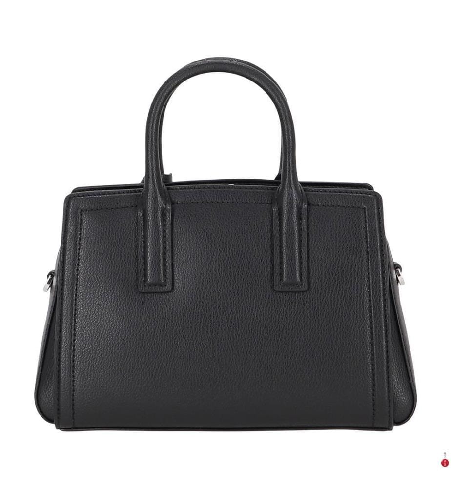 Borsa Laila piccola in pelle - Nero