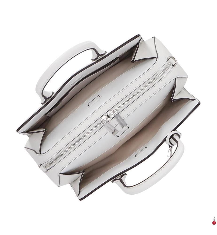 Sac à Main en Cuir Laila Small - Blanc