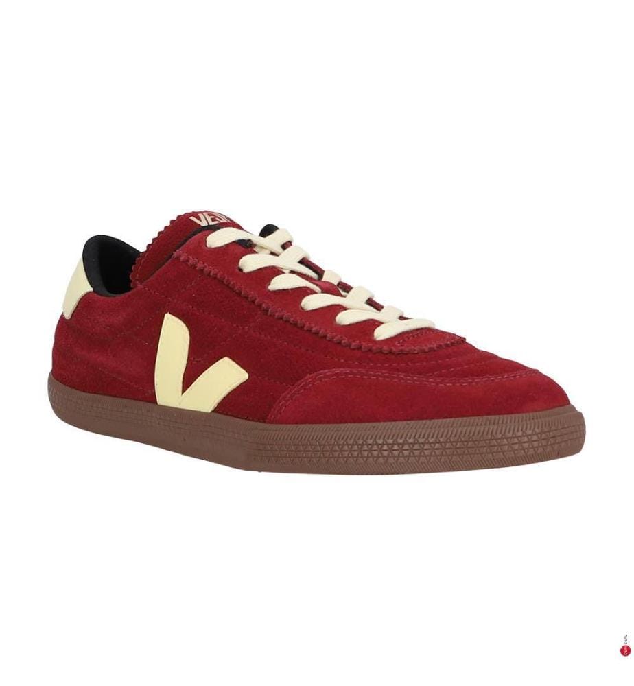 Panenka Sneakers mit Besatz aus Glattleder - Granat Sun Bark