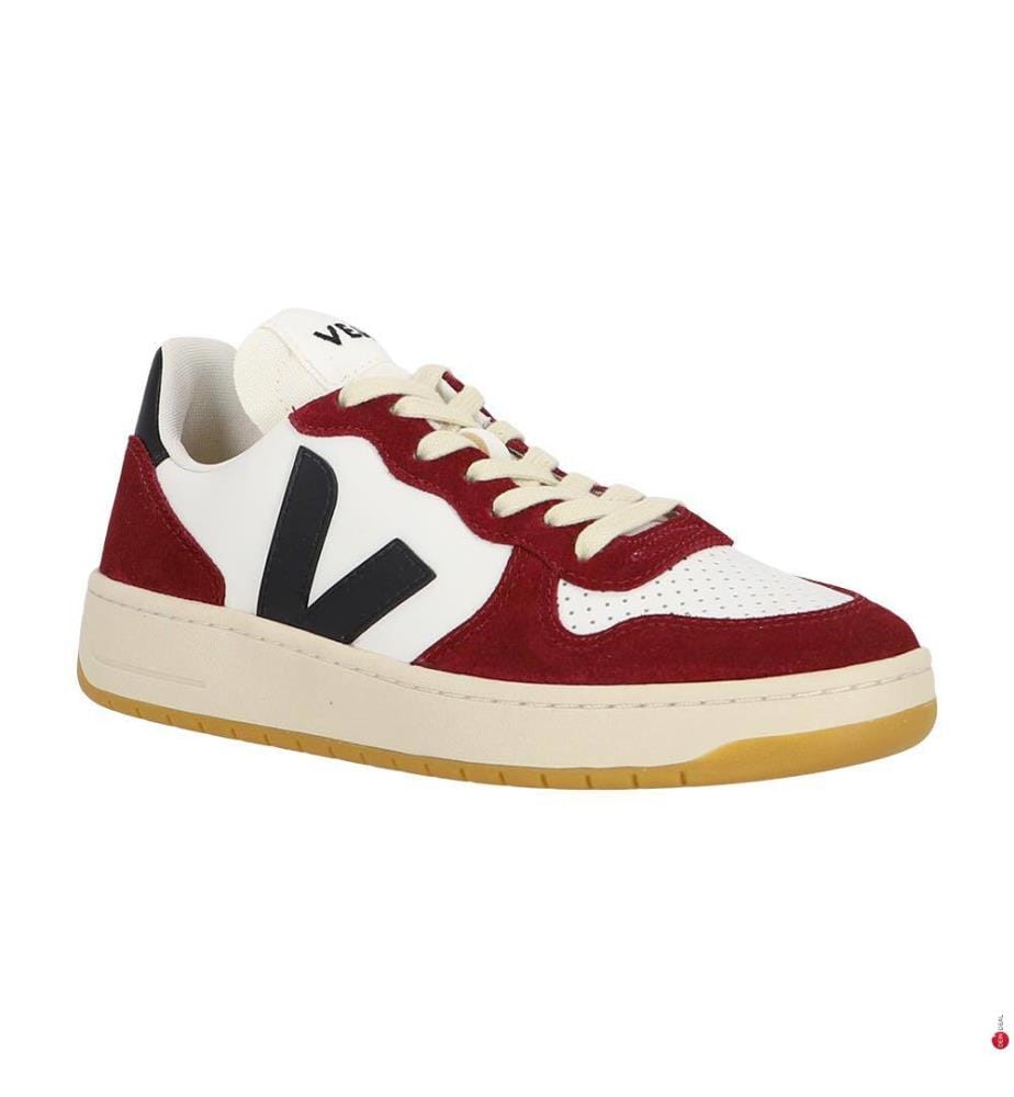 Prime Sneakers für Damen - gepolsterter Komfort - Schwarz/Bordeaux