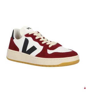 Prime Sneakers für Damen - gepolsterter Komfort - Schwarz/Bordeaux