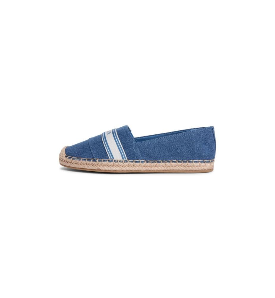 Denim Canvas Espadrilles - Blau