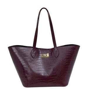 Borsa shopping con pochette - Bordeaux