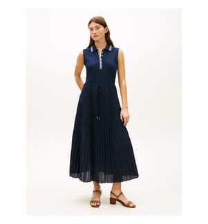 Kleid Polo 1985 - Marine
