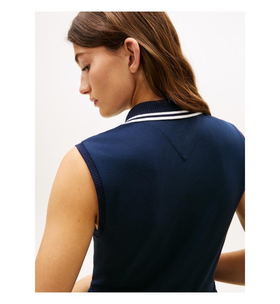 Kleid Polo 1985 - Marine