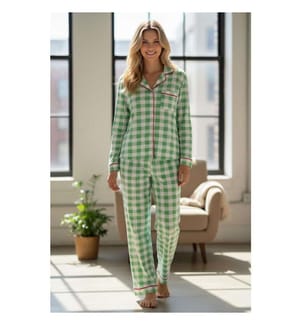 Pyjama - Grün und Blan