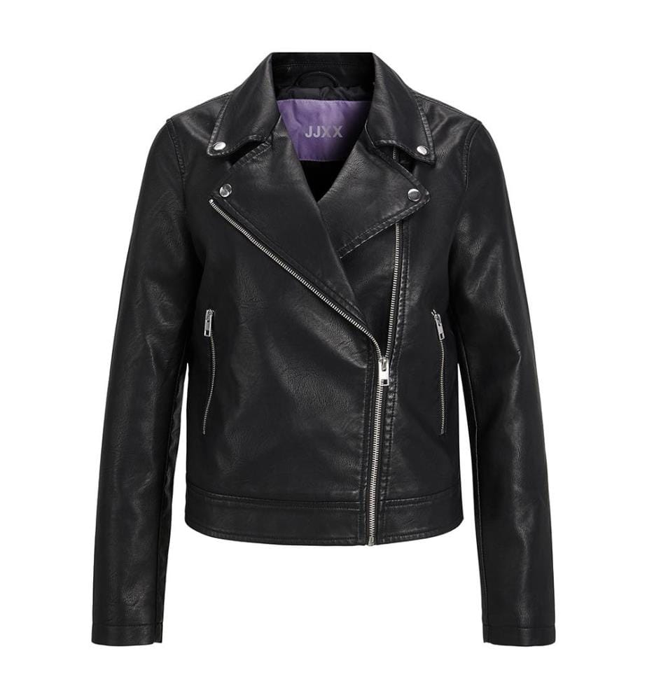 Lederjacke Gail - Schwarz
