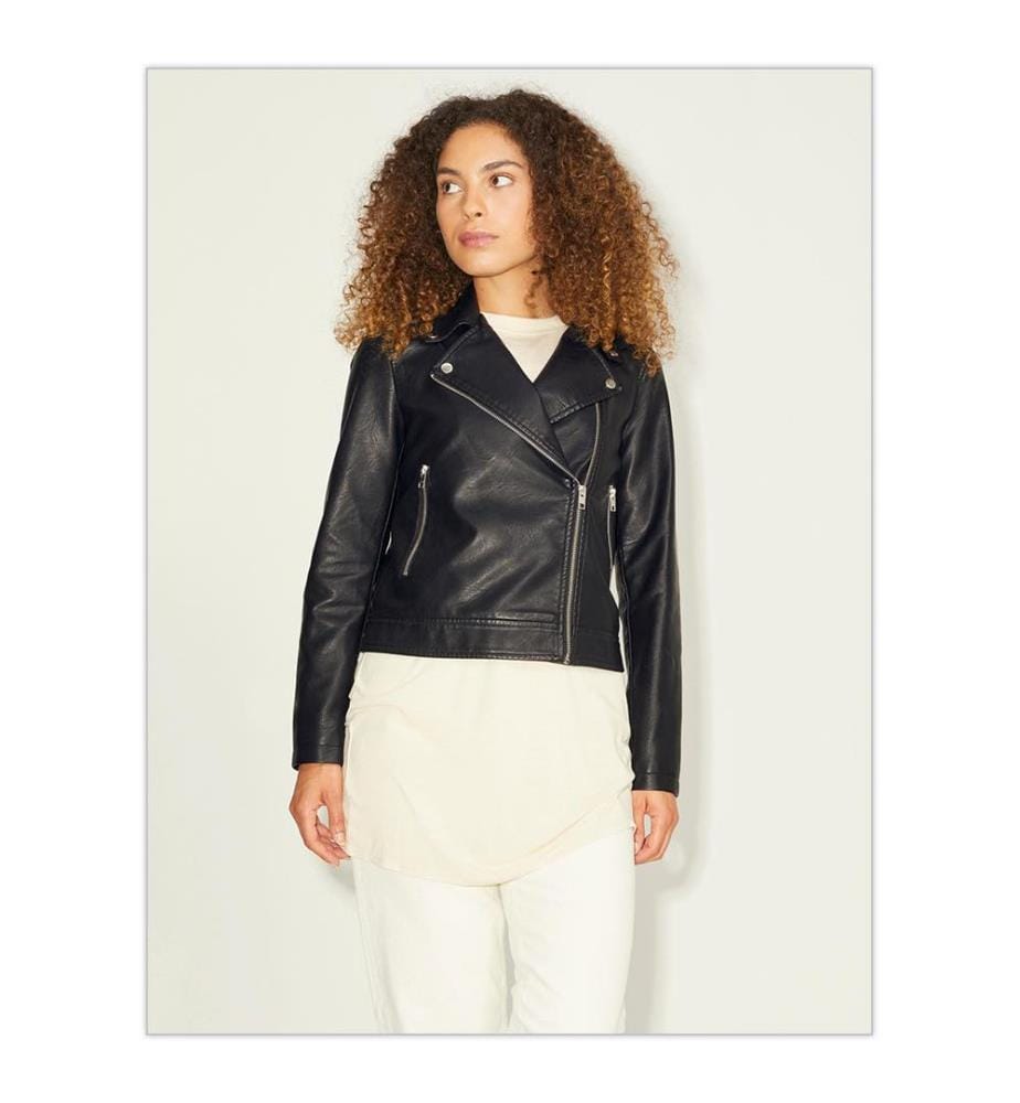 Lederjacke Gail - Schwarz