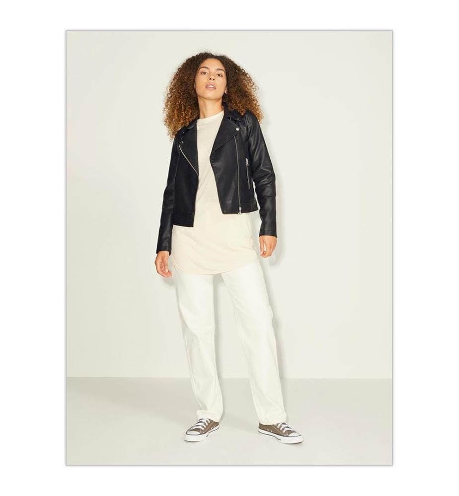 Lederjacke Gail - Schwarz