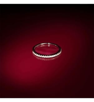 Ring Alliance Délice - Weissgold 375/1000