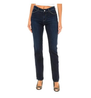 Gerade geschnittene Jeans - Blau