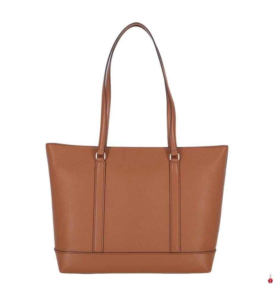 Shopping Bag Temple Tote Medium - Hellbraun