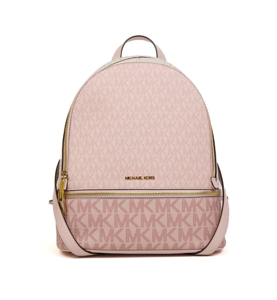 Rhea-Rucksack, mittelgross – Puderrosa, mehrfarbig