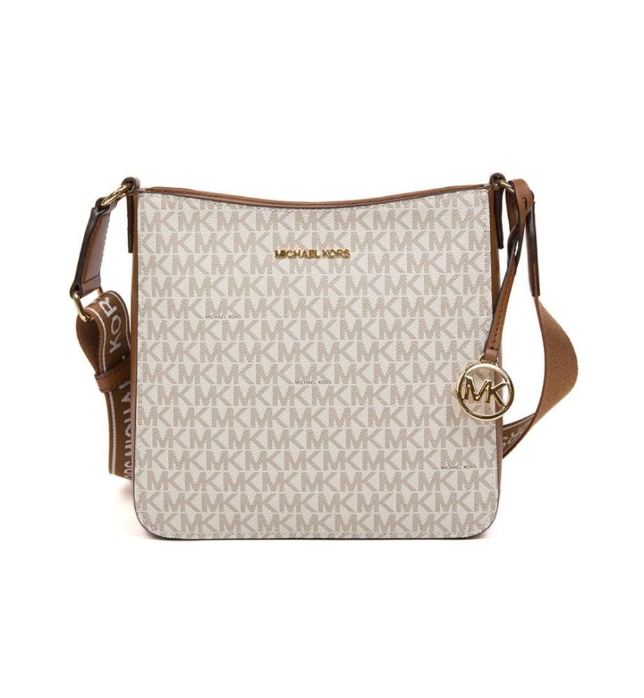Jet Set Travel Small North South Crossbody Bag - Vanilla