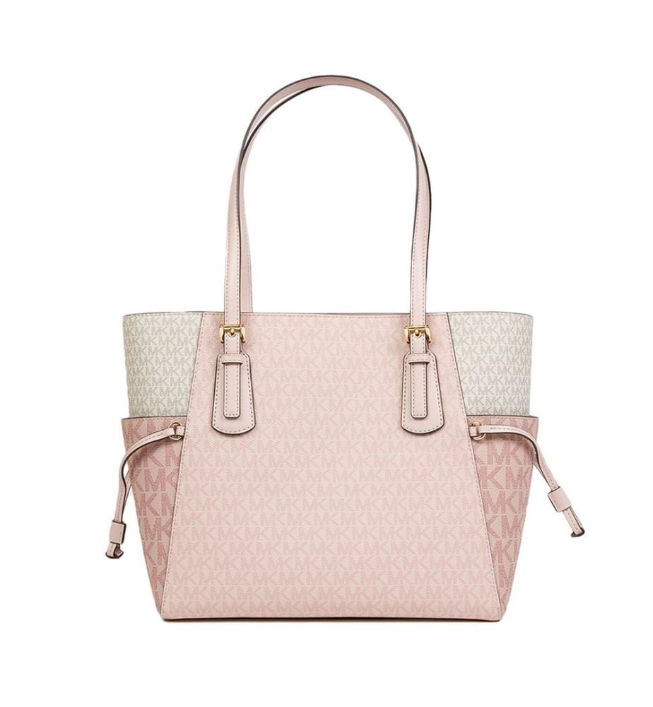 Voyager - Tote grande East West - Powder Blush Multi