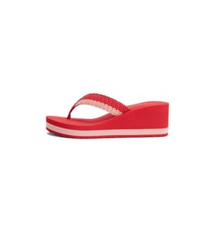 Gewebte Flip-Flops - Rot