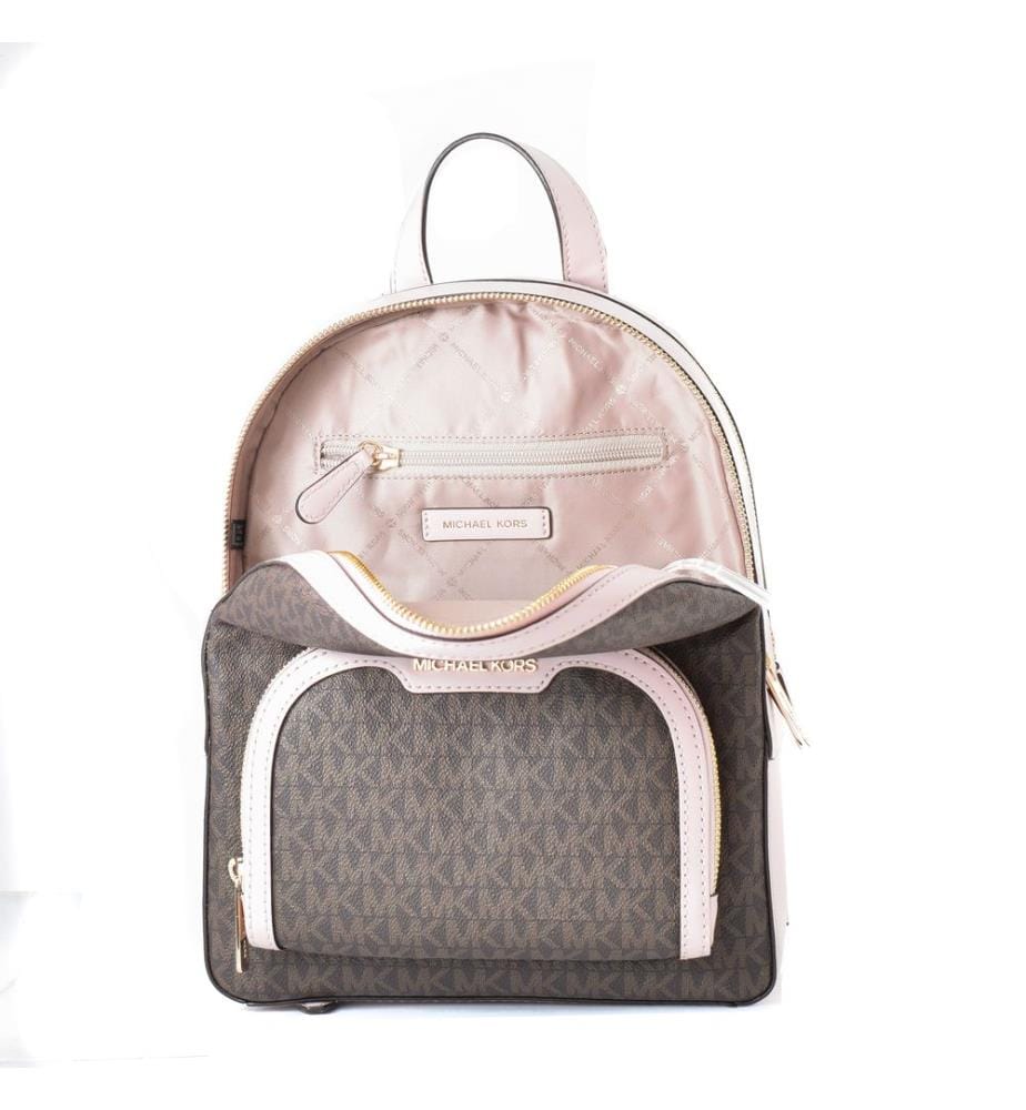 Rucksack Jaycee 10,2 x 20,3 x 30,5 cm - Pink und Braun