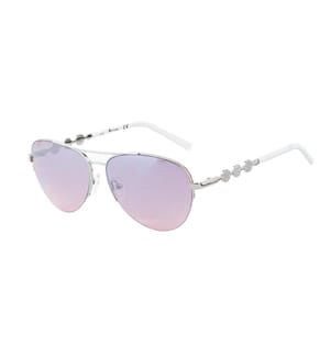 Lunettes de Soleil - White and Rose