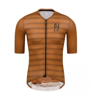 Radtrikot – Hellbraun