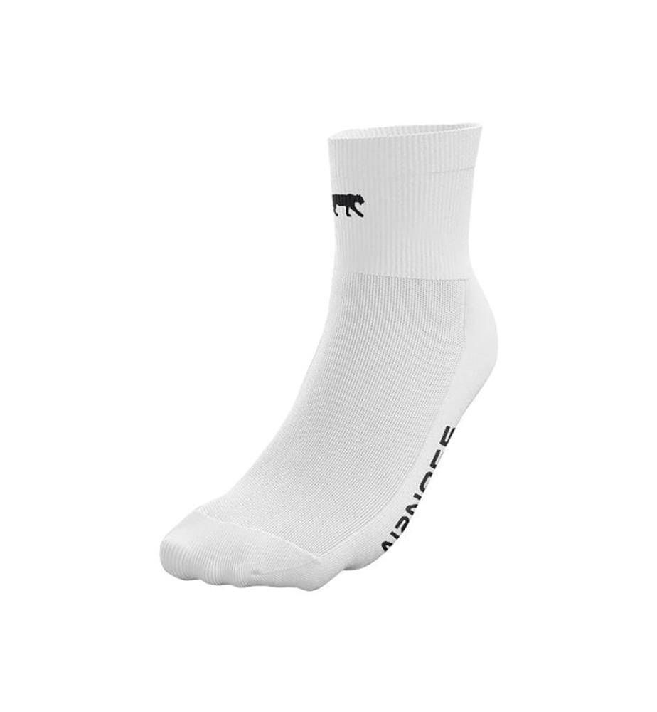 Airness Quarter Sport Socken 3 Paar - Weiss und Schwarz