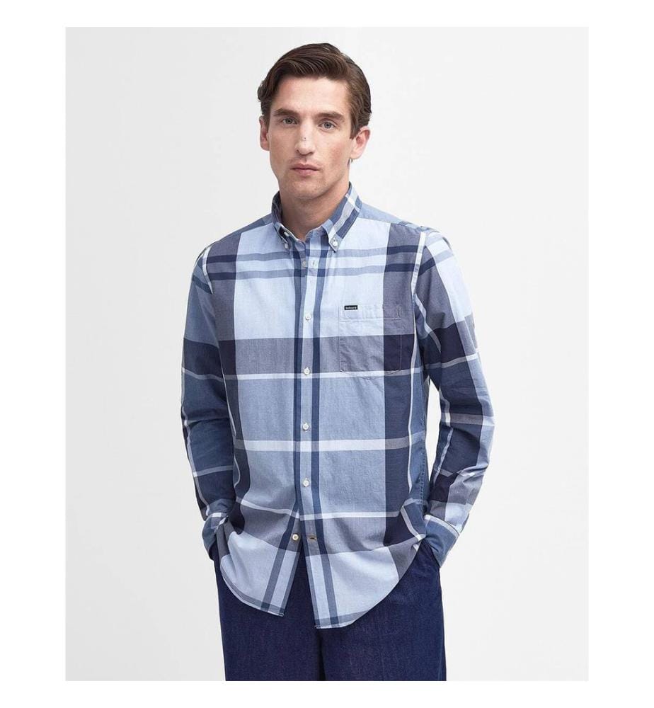 Harris - Camicia sartoriale a maniche lunghe - Blu