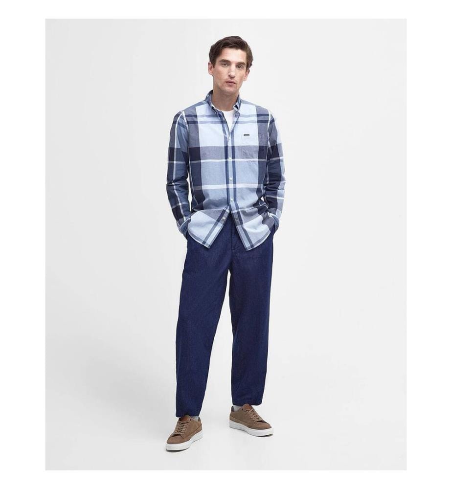 Harris - Camicia sartoriale a maniche lunghe - Blu