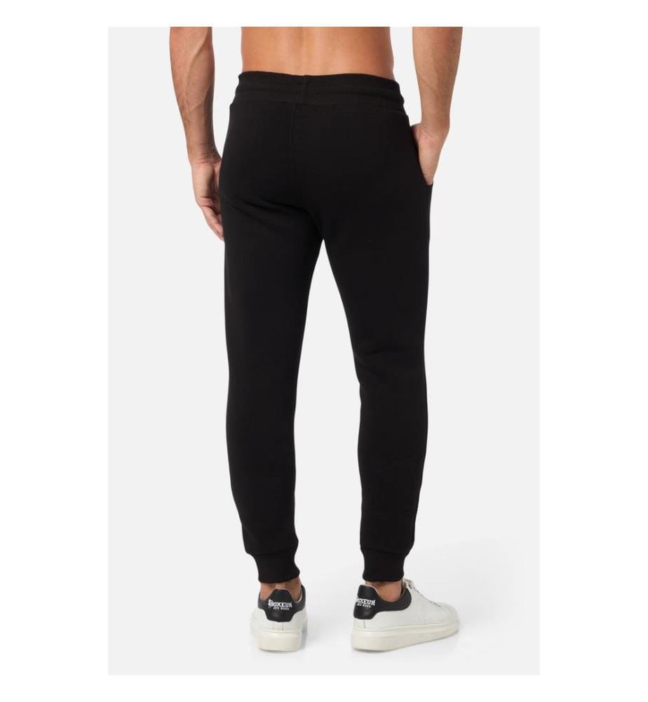 Felpa slim fit con logo - Nero e oro