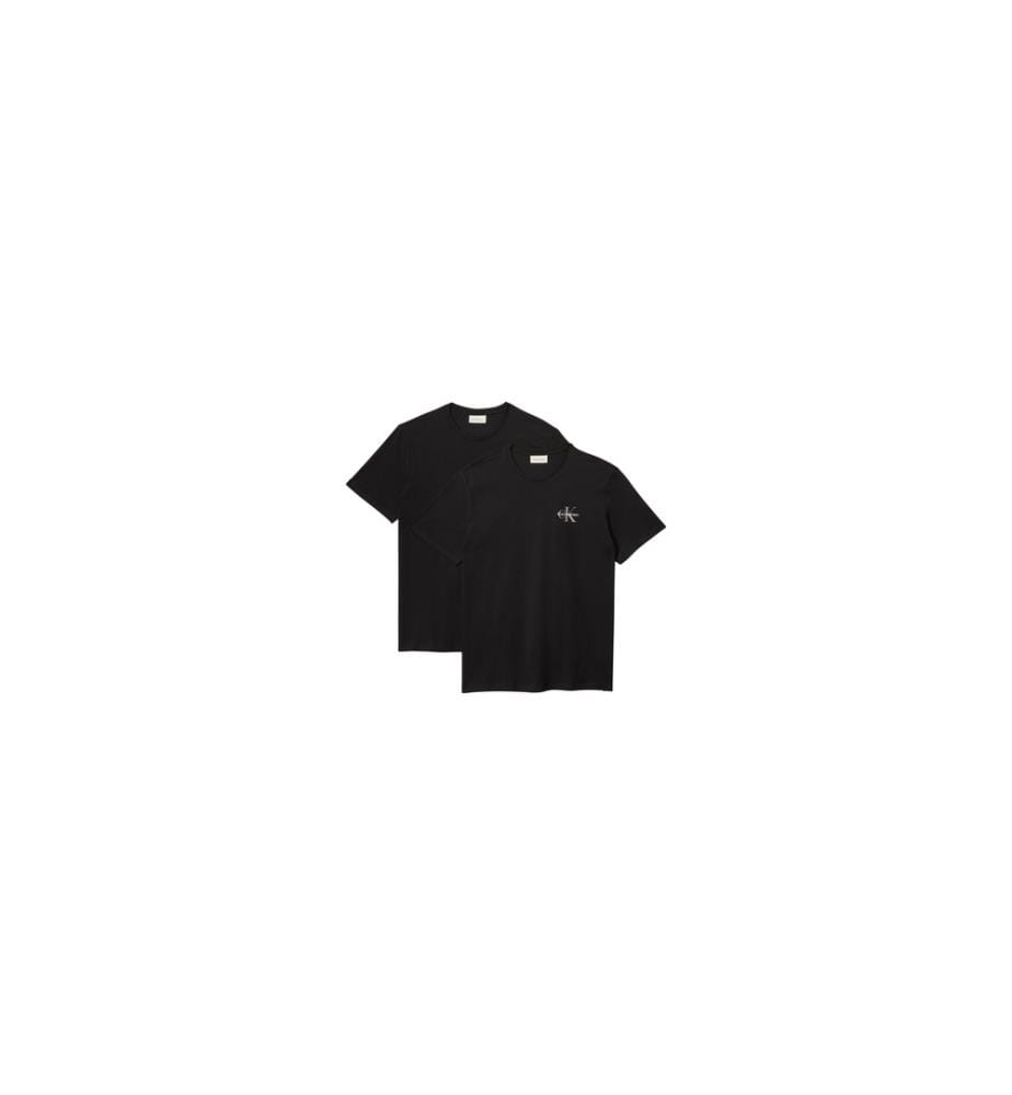 Lot de 2 T-Shirt SS 30S Classic pour homme - Noir