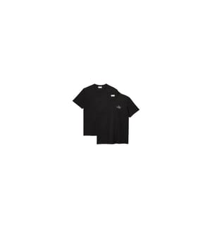 Lot de 2 T-Shirt SS 30S Classic pour homme - Noir