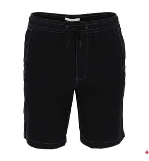 Shorts mit Kordelzug aus Baumwoll-Canvas – Schwarz","detected_source_language":"FR